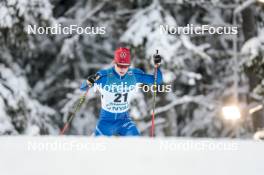 10.12.2023, Oestersund, Sweden (SWE): Gustaf Berglund (SWE) - FIS world cup cross-country, 10km, Oestersund (SWE). www.nordicfocus.com. © Modica/NordicFocus. Every downloaded picture is fee-liable.