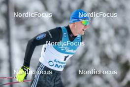 10.12.2023, Oestersund, Sweden (SWE): Anian Sossau (GER) - FIS world cup cross-country, 10km, Oestersund (SWE). www.nordicfocus.com. © Modica/NordicFocus. Every downloaded picture is fee-liable.