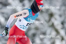 10.12.2023, Oestersund, Sweden (SWE): Cyril Faehndrich (SUI) - FIS world cup cross-country, 10km, Oestersund (SWE). www.nordicfocus.com. © Modica/NordicFocus. Every downloaded picture is fee-liable.