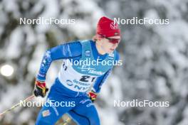 10.12.2023, Oestersund, Sweden (SWE): Gustaf Berglund (SWE) - FIS world cup cross-country, 10km, Oestersund (SWE). www.nordicfocus.com. © Modica/NordicFocus. Every downloaded picture is fee-liable.