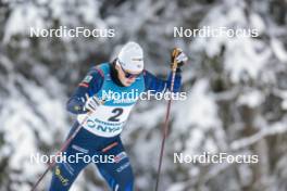 10.12.2023, Oestersund, Sweden (SWE): Jules Chappaz (FRA) - FIS world cup cross-country, 10km, Oestersund (SWE). www.nordicfocus.com. © Modica/NordicFocus. Every downloaded picture is fee-liable.