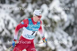 10.12.2023, Oestersund, Sweden (SWE): Karl-Johan Westberg (SWE) - FIS world cup cross-country, 10km, Oestersund (SWE). www.nordicfocus.com. © Modica/NordicFocus. Every downloaded picture is fee-liable.