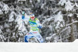 10.12.2023, Oestersund, Sweden (SWE): Edvin Anger (SWE) - FIS world cup cross-country, 10km, Oestersund (SWE). www.nordicfocus.com. © Modica/NordicFocus. Every downloaded picture is fee-liable.