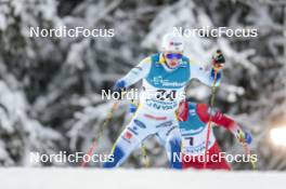 10.12.2023, Oestersund, Sweden (SWE): Leo Johansson (SWE) - FIS world cup cross-country, 10km, Oestersund (SWE). www.nordicfocus.com. © Modica/NordicFocus. Every downloaded picture is fee-liable.