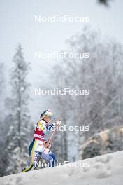 09.12.2023, Oestersund, Sweden (SWE): Emma Ribom (SWE) - FIS world cup cross-country, individual sprint, Oestersund (SWE). www.nordicfocus.com. © Modica/NordicFocus. Every downloaded picture is fee-liable.