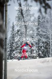 09.12.2023, Oestersund, Sweden (SWE): Kristin Austgulen Fosnaes (NOR) - FIS world cup cross-country, individual sprint, Oestersund (SWE). www.nordicfocus.com. © Modica/NordicFocus. Every downloaded picture is fee-liable.