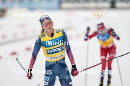 16.12.2023, Trondheim, Norway (NOR): Jessie Diggins (USA) - FIS world cup cross-country, skiathlon, Trondheim (NOR). www.nordicfocus.com. © Modica/NordicFocus. Every downloaded picture is fee-liable.