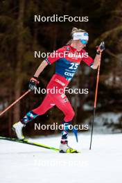 31.12.2023, Toblach, Italy (ITA): Astrid Oeyre Slind (NOR) - FIS world cup cross-country, tour de ski, 10km, Toblach (ITA). www.nordicfocus.com. © Modica/NordicFocus. Every downloaded picture is fee-liable.