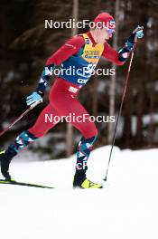 31.12.2023, Toblach, Italy (ITA): Erik Valnes (NOR) - FIS world cup cross-country, tour de ski, 10km, Toblach (ITA). www.nordicfocus.com. © Modica/NordicFocus. Every downloaded picture is fee-liable.