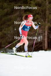 31.12.2023, Toblach, Italy (ITA): Anja Weber (SUI) - FIS world cup cross-country, tour de ski, 10km, Toblach (ITA). www.nordicfocus.com. © Modica/NordicFocus. Every downloaded picture is fee-liable.