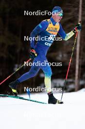 31.12.2023, Toblach, Italy (ITA): Ivan Lyuft (KAZ) - FIS world cup cross-country, tour de ski, 10km, Toblach (ITA). www.nordicfocus.com. © Modica/NordicFocus. Every downloaded picture is fee-liable.