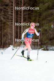 31.12.2023, Toblach, Italy (ITA): Nadja Kaelin (SUI) - FIS world cup cross-country, tour de ski, 10km, Toblach (ITA). www.nordicfocus.com. © Modica/NordicFocus. Every downloaded picture is fee-liable.