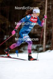 31.12.2023, Toblach, Italy (ITA): Rosie Brennan (USA) - FIS world cup cross-country, tour de ski, 10km, Toblach (ITA). www.nordicfocus.com. © Modica/NordicFocus. Every downloaded picture is fee-liable.