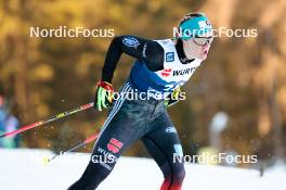 30.12.2023, Toblach, Italy (ITA): Victoria Carl (GER) - FIS world cup cross-country, tour de ski, individual sprint, Toblach (ITA). www.nordicfocus.com. © Modica/NordicFocus. Every downloaded picture is fee-liable.