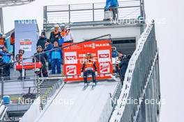 28.01.2023, Seefeld, Austria (AUT): Raffaele Buzzi (ITA) - FIS world cup nordic combined men, individual gundersen HS109/10km, Seefeld (AUT). www.nordicfocus.com. © Volk/NordicFocus. Every downloaded picture is fee-liable.