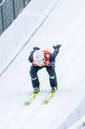 28.01.2023, Seefeld, Austria (AUT): Matteo Baud (FRA) - FIS world cup nordic combined men, individual gundersen HS109/10km, Seefeld (AUT). www.nordicfocus.com. © Volk/NordicFocus. Every downloaded picture is fee-liable.