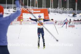 24.03.2023, Lahti, Finland (FIN): Vinzenz Geiger (GER) - FIS world cup nordic combined men, team sprint HS130/2x7.5km, Lahti (FIN). www.nordicfocus.com. © Thibaut/NordicFocus. Every downloaded picture is fee-liable.
