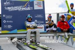 26.08.2023, Oberwiesenthal, Germany (GER): Jiri Konvalinka (CZE) - FIS Nordic Combined Summer Grand Prix men and women, individual gundersen HS105/10km men, Oberwiesenthal (GER). www.nordicfocus.com. © Volk/NordicFocus. Every downloaded picture is fee-liable.