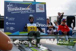 26.08.2023, Oberwiesenthal, Germany (GER): Espen Bjoernstad (NOR) - FIS Nordic Combined Summer Grand Prix men and women, individual gundersen HS105/10km men, Oberwiesenthal (GER). www.nordicfocus.com. © Volk/NordicFocus. Every downloaded picture is fee-liable.