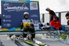 26.08.2023, Oberwiesenthal, Germany (GER): Kasper Moen Flatla (NOR) - FIS Nordic Combined Summer Grand Prix men and women, individual gundersen HS105/10km men, Oberwiesenthal (GER). www.nordicfocus.com. © Volk/NordicFocus. Every downloaded picture is fee-liable.