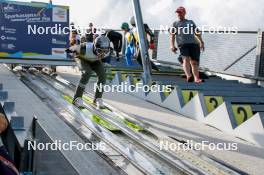 26.08.2023, Oberwiesenthal, Germany (GER): Espen Bjoernstad (NOR) - FIS Nordic Combined Summer Grand Prix men and women, individual gundersen HS105/10km men, Oberwiesenthal (GER). www.nordicfocus.com. © Volk/NordicFocus. Every downloaded picture is fee-liable.