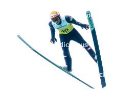 25.08.2023, Oberwiesenthal, Germany (GER): Franz-Josef Rehrl (AUT) - FIS Nordic Combined Summer Grand Prix men and women, training HS105 men, Oberwiesenthal (GER). www.nordicfocus.com. © Volk/NordicFocus. Every downloaded picture is fee-liable.