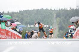 26.08.2023, Oberwiesenthal, Germany (GER): Daniela Dejori (ITA) - FIS Nordic Combined Summer Grand Prix men and women, individual gundersen HS105/5km women, Oberwiesenthal (GER). www.nordicfocus.com. © Volk/NordicFocus. Every downloaded picture is fee-liable.