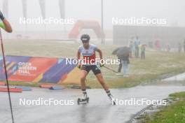 27.08.2023, Oberwiesenthal, Germany (GER): Svenja Wuerth (GER) - FIS Nordic Combined Summer Grand Prix men and women, mixed team sprint, Oberwiesenthal (GER). www.nordicfocus.com. © Volk/NordicFocus. Every downloaded picture is fee-liable.