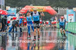 27.08.2023, Oberwiesenthal, Germany (GER): Stephen Schumann (USA) - FIS Nordic Combined Summer Grand Prix men and women, mixed team sprint, Oberwiesenthal (GER). www.nordicfocus.com. © Volk/NordicFocus. Every downloaded picture is fee-liable.