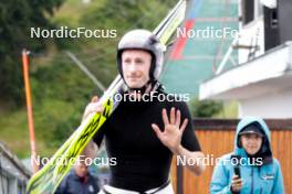 27.08.2023, Oberwiesenthal, Germany (GER): Espen Bjoernstad of Norway - FIS Nordic Combined Summer Grand Prix men and women, mixed team sprint, Oberwiesenthal (GER). www.nordicfocus.com. © Volk/NordicFocus. Every downloaded picture is fee-liable.