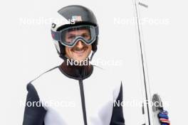 27.08.2023, Oberwiesenthal, Germany (GER): Grant Andrews of USA - FIS Nordic Combined Summer Grand Prix men and women, mixed team sprint, Oberwiesenthal (GER). www.nordicfocus.com. © Volk/NordicFocus. Every downloaded picture is fee-liable.