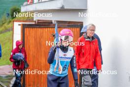 27.08.2023, Oberwiesenthal, Germany (GER): Nathalie Armbruster (GER) - FIS Nordic Combined Summer Grand Prix men and women, mixed team sprint, Oberwiesenthal (GER). www.nordicfocus.com. © Volk/NordicFocus. Every downloaded picture is fee-liable.