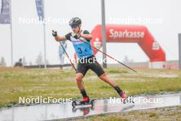 27.08.2023, Oberwiesenthal, Germany (GER): Manuel Faißt (GER) - FIS Nordic Combined Summer Grand Prix men and women, mixed team sprint, Oberwiesenthal (GER). www.nordicfocus.com. © Volk/NordicFocus. Every downloaded picture is fee-liable.