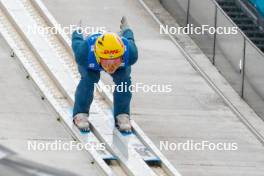 29.08.2023, Oberstdorf, Germany (GER): Arttu Maekiaho (FIN) - FIS Nordic Combined Summer Grand Prix men and women, training+PCR, individual gundersen HS137/10km men, Oberstdorf (GER). www.nordicfocus.com. © Volk/NordicFocus. Every downloaded picture is fee-liable.