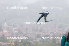 29.08.2023, Oberstdorf, Germany (GER): Niklas Malacinski (USA) - FIS Nordic Combined Summer Grand Prix men and women, training+PCR, individual gundersen HS137/10km men, Oberstdorf (GER). www.nordicfocus.com. © Volk/NordicFocus. Every downloaded picture is fee-liable.