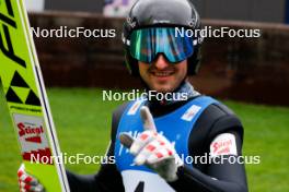 29.08.2023, Oberstdorf, Germany (GER): Fabio Obermeyr (AUT) - FIS Nordic Combined Summer Grand Prix men and women, training+PCR, individual gundersen HS137/10km men, Oberstdorf (GER). www.nordicfocus.com. © Volk/NordicFocus. Every downloaded picture is fee-liable.