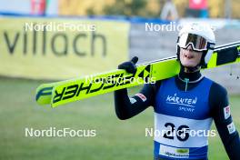 01.09.2023, Villach, Austria (AUT): Matteo Baud (FRA) - FIS Nordic Combined Summer Grand Prix men and women, training, compact sprint HS98/7.5km men, Villach (AUT). www.nordicfocus.com. © Volk/NordicFocus. Every downloaded picture is fee-liable.