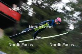 02.09.2023, Villach, Austria (AUT): David Mach (GER) - FIS Nordic Combined Summer Grand Prix men and women, compact sprint HS98/7.5km men, Villach (AUT). www.nordicfocus.com. © Volk/NordicFocus. Every downloaded picture is fee-liable.