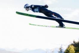 01.09.2023, Villach, Austria (AUT): Thomas Rettenegger (AUT) - FIS Nordic Combined Summer Grand Prix men and women, training, compact sprint HS98/7.5km men, Villach (AUT). www.nordicfocus.com. © Volk/NordicFocus. Every downloaded picture is fee-liable.