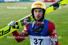 01.09.2023, Villach, Austria (AUT): Ilkka Herola (FIN) - FIS Nordic Combined Summer Grand Prix men and women, training, compact sprint HS98/7.5km men, Villach (AUT). www.nordicfocus.com. © Volk/NordicFocus. Every downloaded picture is fee-liable.