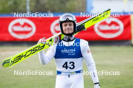 01.09.2023, Villach, Austria (AUT): Johannes Lamparter (AUT) - FIS Nordic Combined Summer Grand Prix men and women, training, compact sprint HS98/7.5km men, Villach (AUT). www.nordicfocus.com. © Volk/NordicFocus. Every downloaded picture is fee-liable.