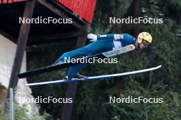 01.09.2023, Villach, Austria (AUT): Otto Niittykoski (FIN) - FIS Nordic Combined Summer Grand Prix men and women, training, compact sprint HS98/7.5km men, Villach (AUT). www.nordicfocus.com. © Volk/NordicFocus. Every downloaded picture is fee-liable.