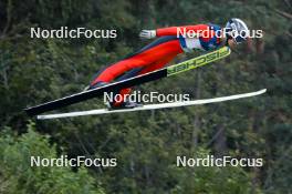 01.09.2023, Villach, Austria (AUT): Ondrej Pazout (CZE) - FIS Nordic Combined Summer Grand Prix men and women, training, compact sprint HS98/7.5km men, Villach (AUT). www.nordicfocus.com. © Volk/NordicFocus. Every downloaded picture is fee-liable.