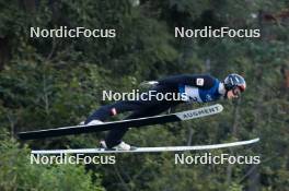 01.09.2023, Villach, Austria (AUT): Sebastian Brandner (AUT) - FIS Nordic Combined Summer Grand Prix men and women, training, compact sprint HS98/7.5km men, Villach (AUT). www.nordicfocus.com. © Volk/NordicFocus. Every downloaded picture is fee-liable.