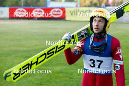 01.09.2023, Villach, Austria (AUT): Ilkka Herola (FIN) - FIS Nordic Combined Summer Grand Prix men and women, training, compact sprint HS98/7.5km men, Villach (AUT). www.nordicfocus.com. © Volk/NordicFocus. Every downloaded picture is fee-liable.