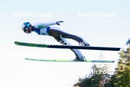 01.09.2023, Villach, Austria (AUT): Matic Hladnik (SLO) - FIS Nordic Combined Summer Grand Prix men and women, training, compact sprint HS98/7.5km men, Villach (AUT). www.nordicfocus.com. © Volk/NordicFocus. Every downloaded picture is fee-liable.