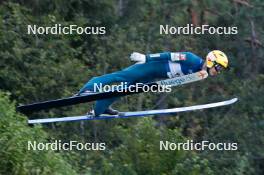 01.09.2023, Villach, Austria (AUT): Otto Niittykoski (FIN) - FIS Nordic Combined Summer Grand Prix men and women, training, compact sprint HS98/7.5km men, Villach (AUT). www.nordicfocus.com. © Volk/NordicFocus. Every downloaded picture is fee-liable.