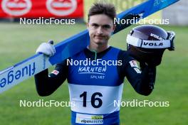 01.09.2023, Villach, Austria (AUT): Marco Heinis (FRA) - FIS Nordic Combined Summer Grand Prix men and women, training, compact sprint HS98/7.5km men, Villach (AUT). www.nordicfocus.com. © Volk/NordicFocus. Every downloaded picture is fee-liable.