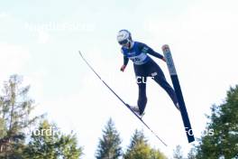 01.09.2023, Villach, Austria (AUT): Ema Volavsek (SLO) - FIS Nordic Combined Summer Grand Prix men and women, training, compact sprint HS98/5km women, Villach (AUT). www.nordicfocus.com. © Volk/NordicFocus. Every downloaded picture is fee-liable.