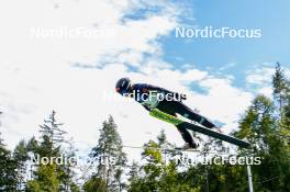 01.09.2023, Villach, Austria (AUT): Anne Haeckel (GER) - FIS Nordic Combined Summer Grand Prix men and women, training, compact sprint HS98/5km women, Villach (AUT). www.nordicfocus.com. © Volk/NordicFocus. Every downloaded picture is fee-liable.